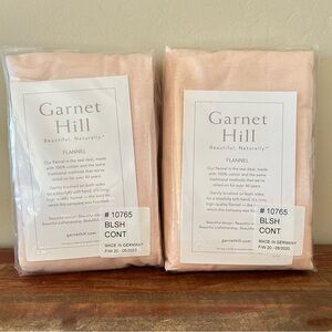 Garnet Hill Signature Flannel Shams